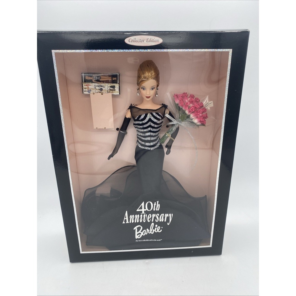 40th Anniversary Barbie Collector Edition Anniversary Dolls Mattel 21384 NFRB
